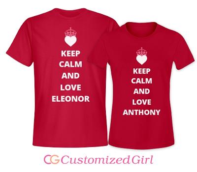 Keep Calm And Love Name