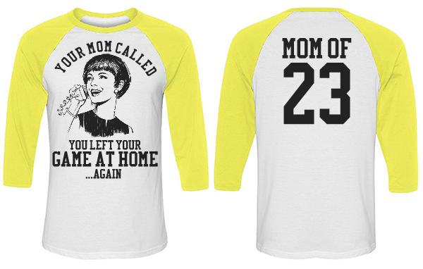 Snarky and Funny Softball Mom Jersey With Number
