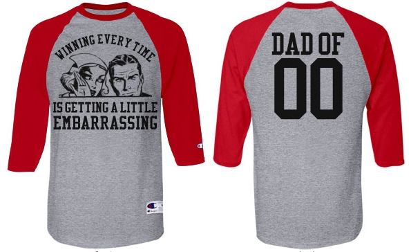 Funny Vintage Art Sports Dad Jerseys With Custom Backs