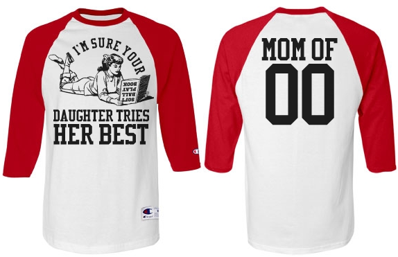 Customizable Funny and Snarky Softball Mom Jerseys