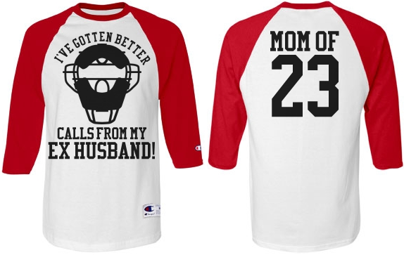 Baseball Mom Jersey Heckler