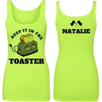Personalized Color Guard Keep It In The Toaster Tank