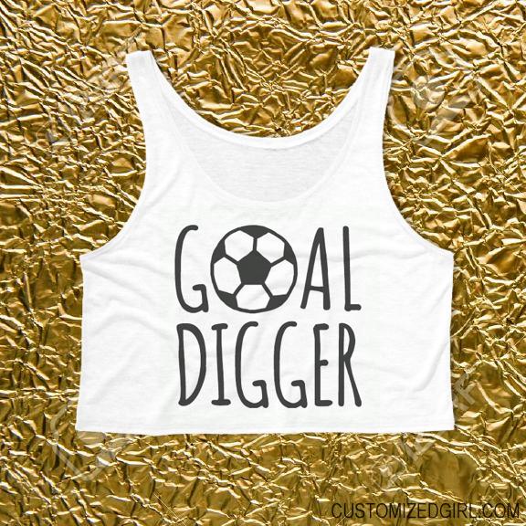 Goal Digger Crop Top