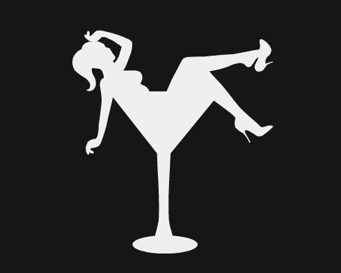 Girl in Cocktail Tank CeC