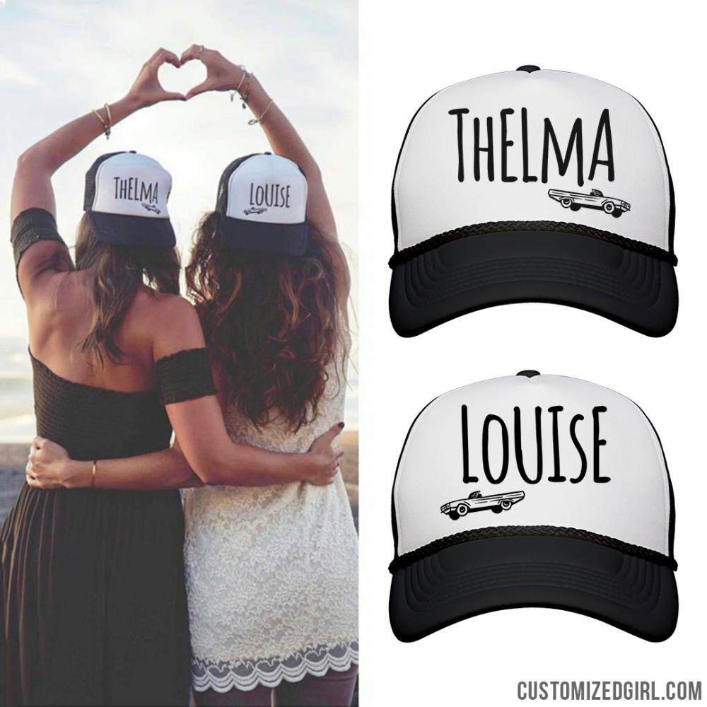 thelma and louise trucker hats