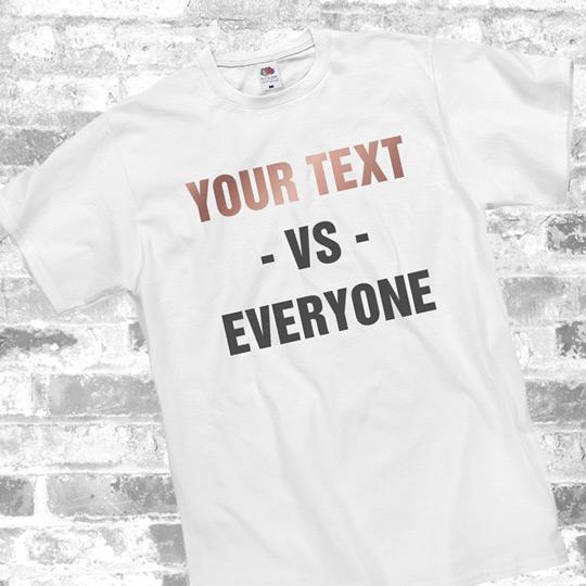 Your Opal Rose Text VS Everyone