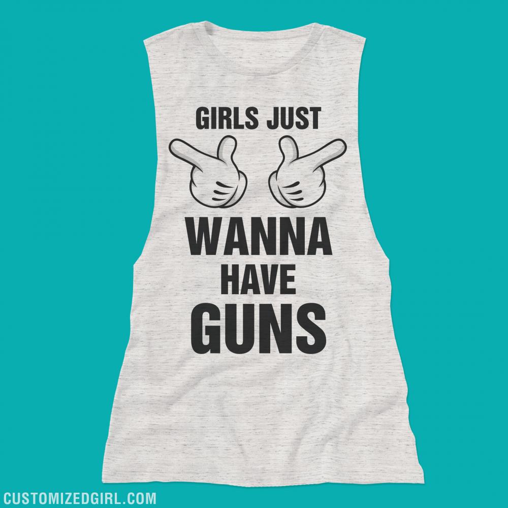 This Girl Has Guns Lifting Tank