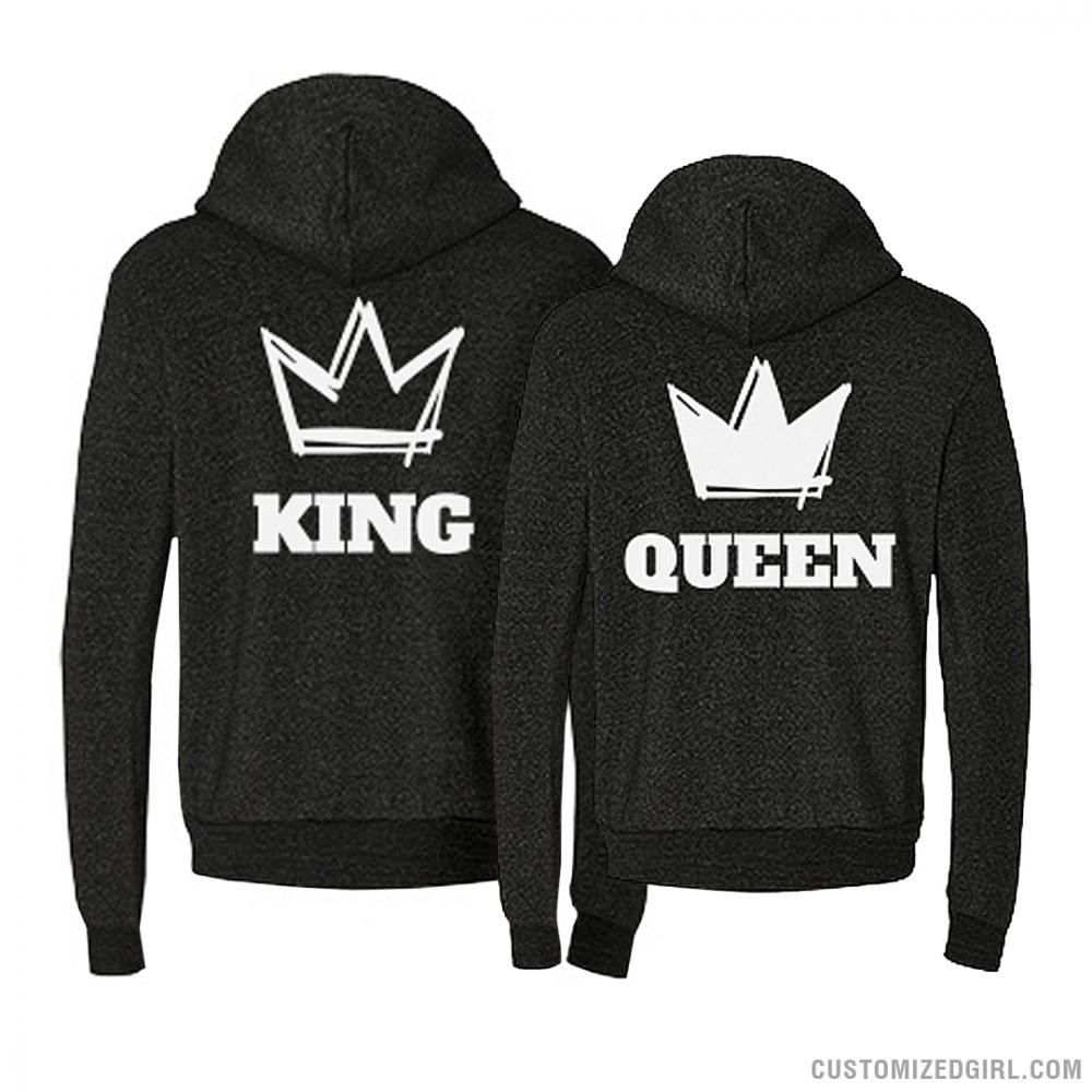 King and Queen Couple Hoodies 2