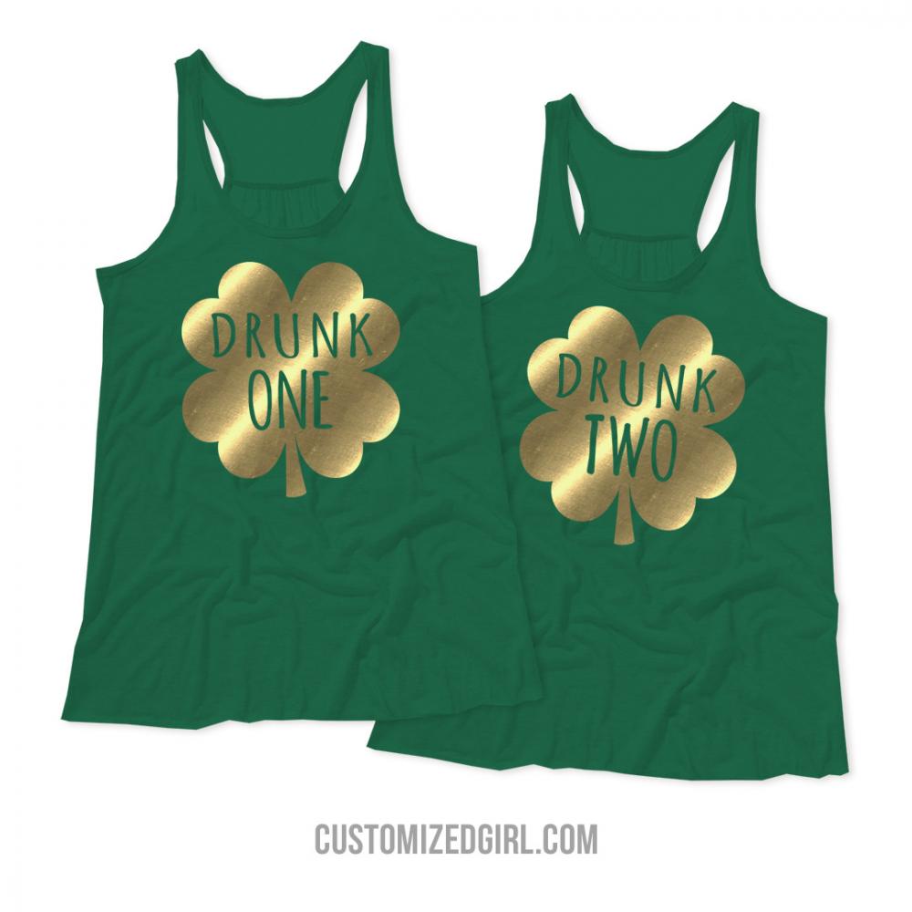 Matching Drunk Metallic Girls 1