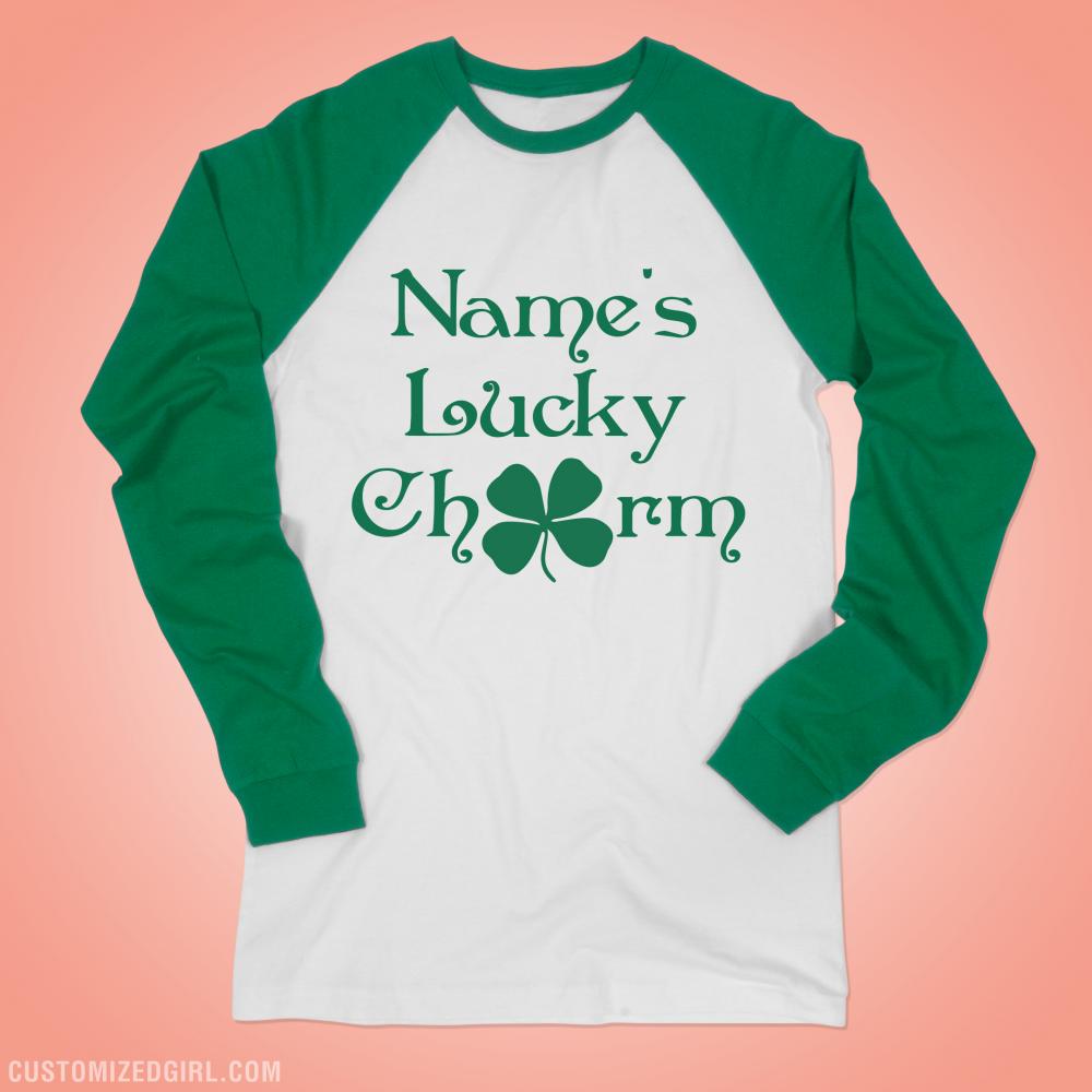 Custom St Patricks Day Long Tee