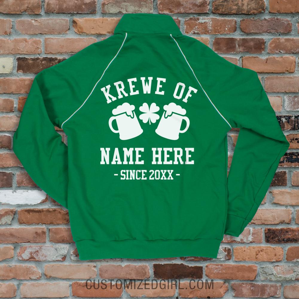 Custom St Patricks Day Krewe Top