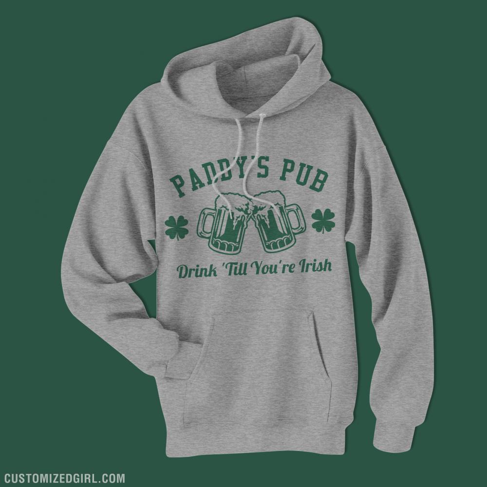 Paddy's Pub St Patrick's Hoodies