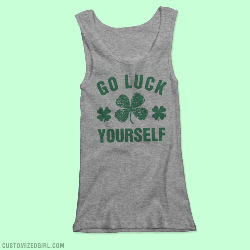 Funny St Patricks Day Tanks