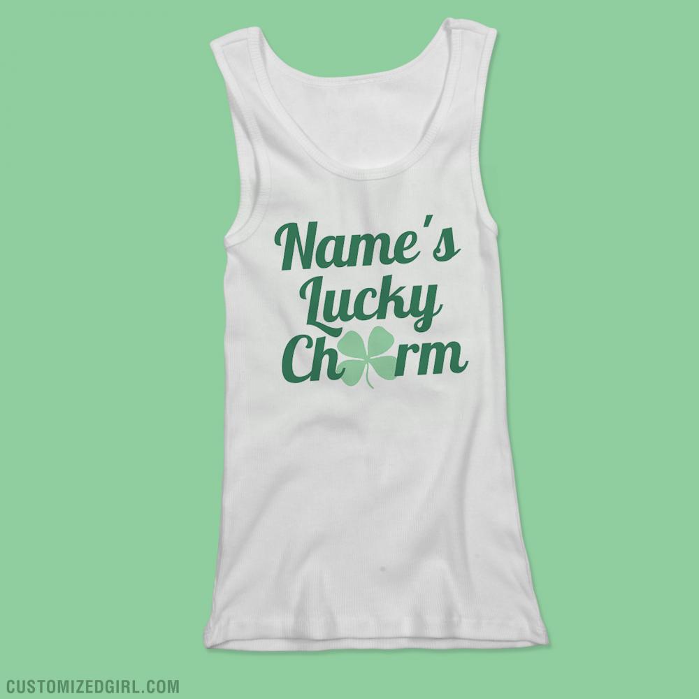 Custom St Patricks Lucky Charm