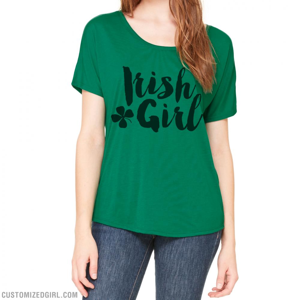 Irish Girl Green St Patricks Day