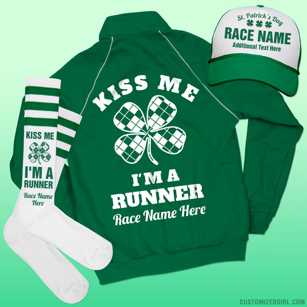 St Patricks Day Custom Race Hat