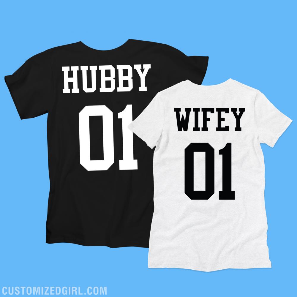 Hubby Wifey Wedding Gift Couple