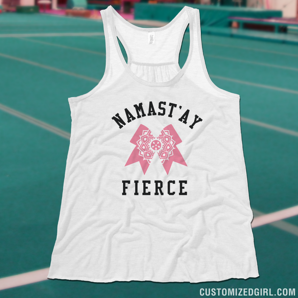 Fierce Cheerleader Namastay Tank