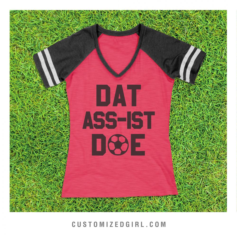 Dat Assist Doe Soccer Girl Shirt