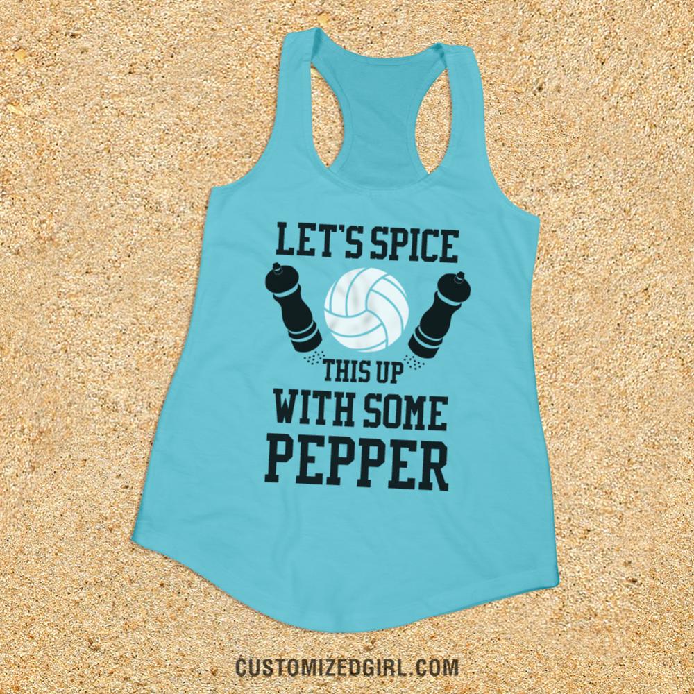 Volleyball Pepper Tank