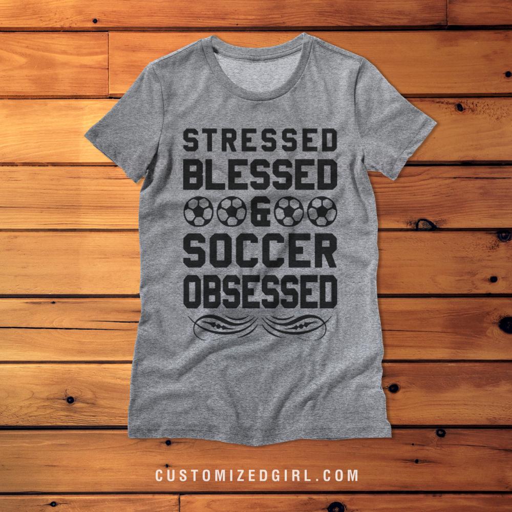 Soccer Humor Blessed Girl Tee