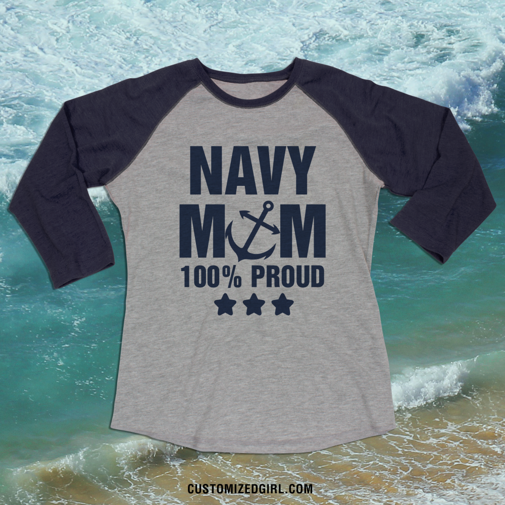 Navy Mom Proud Forever