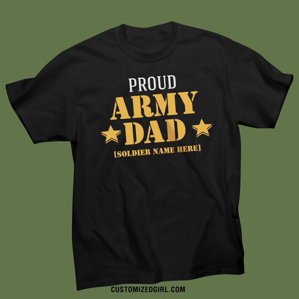 Custom Proud Army Dad