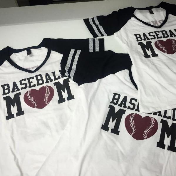Baseball Mom Custom Jersey Name