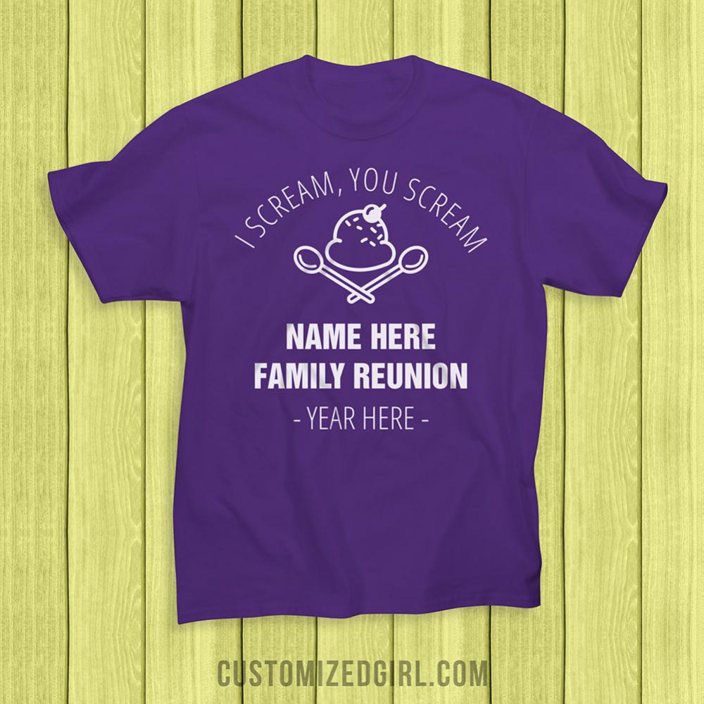 Ice Cream And Family Reunions