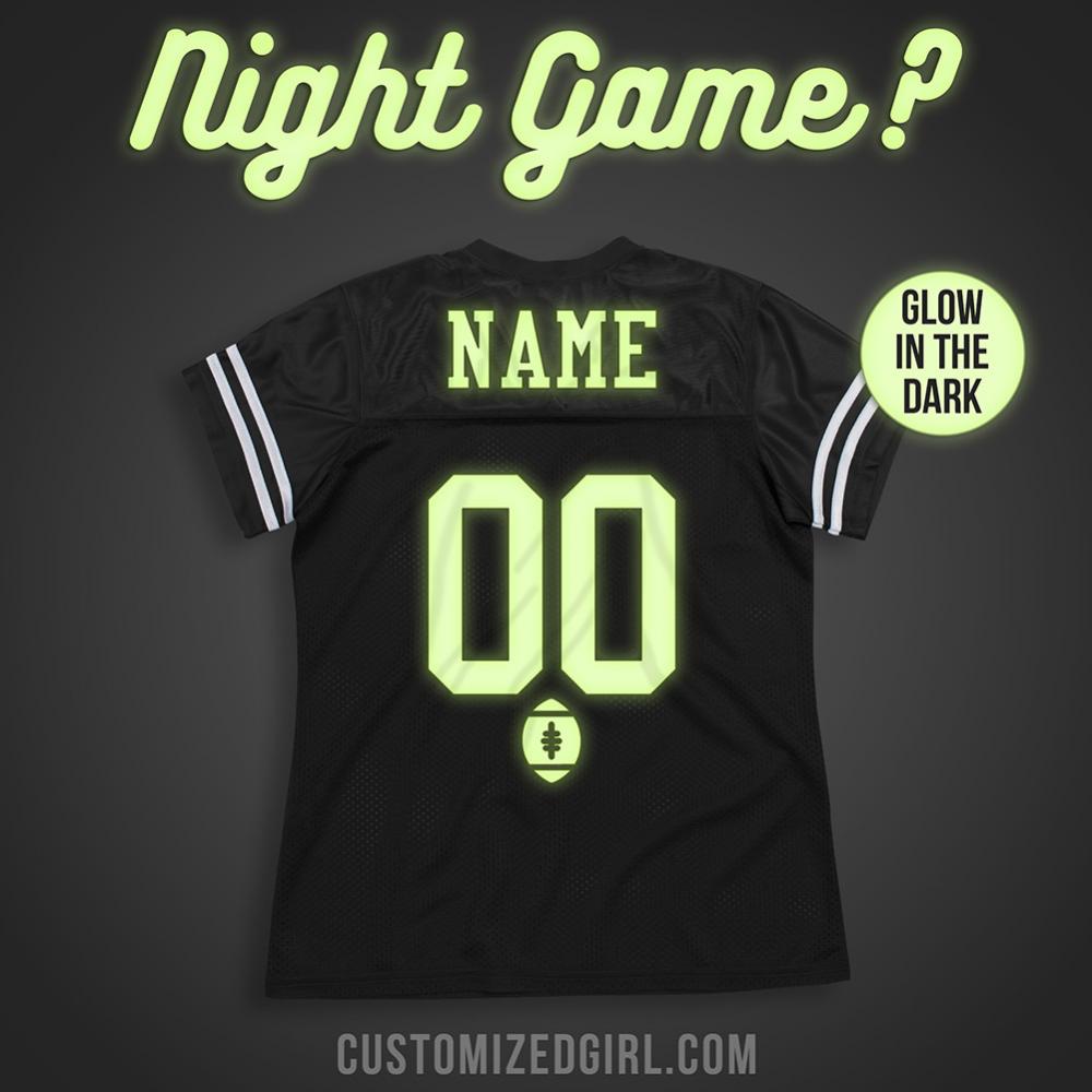 Custom Glow Nightgame Football
