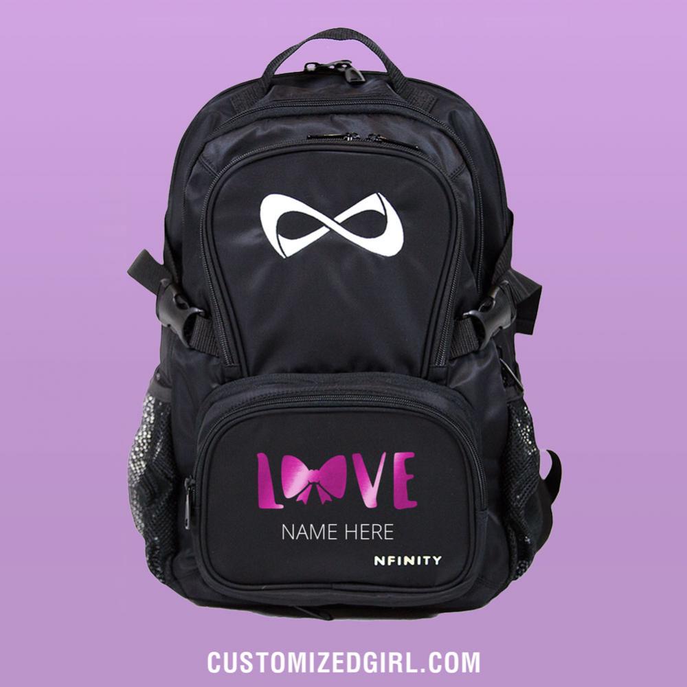 Custom Metallic Cheer Love