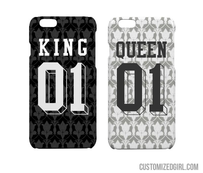 Queen Matching Phone Case To King