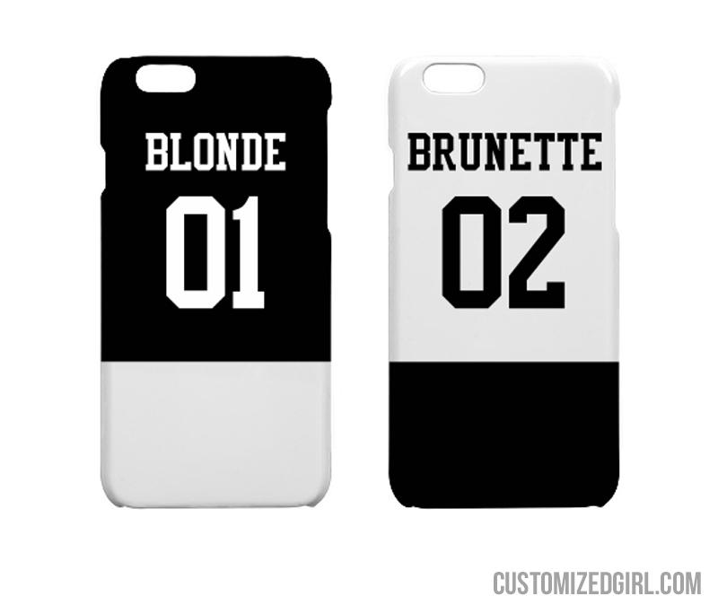 Blonde/Brunette Best Friend Cases