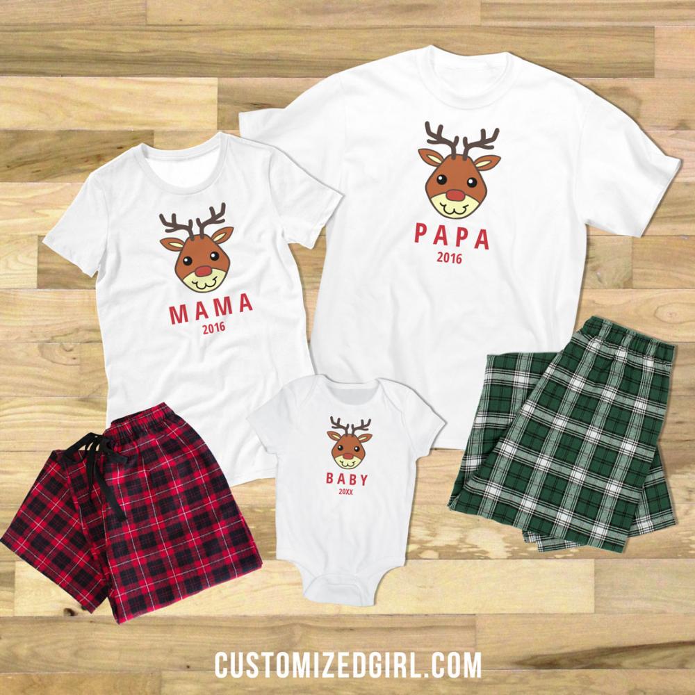 Rudolph Family Pajamas Dad