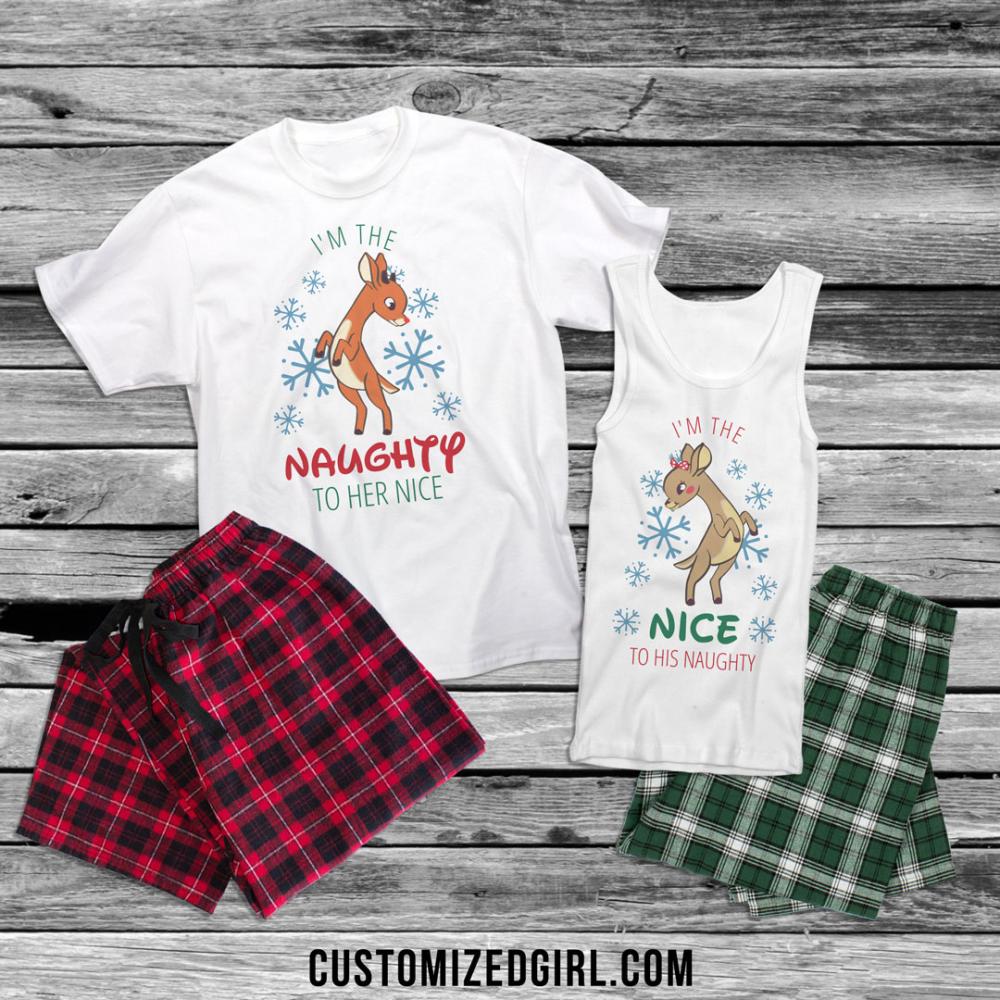 Naughty To Her Nice Pajamas Bottoms