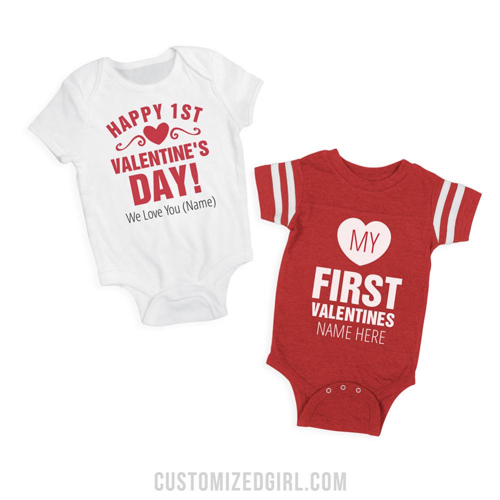 Custom Happy 1st Valentine's Day