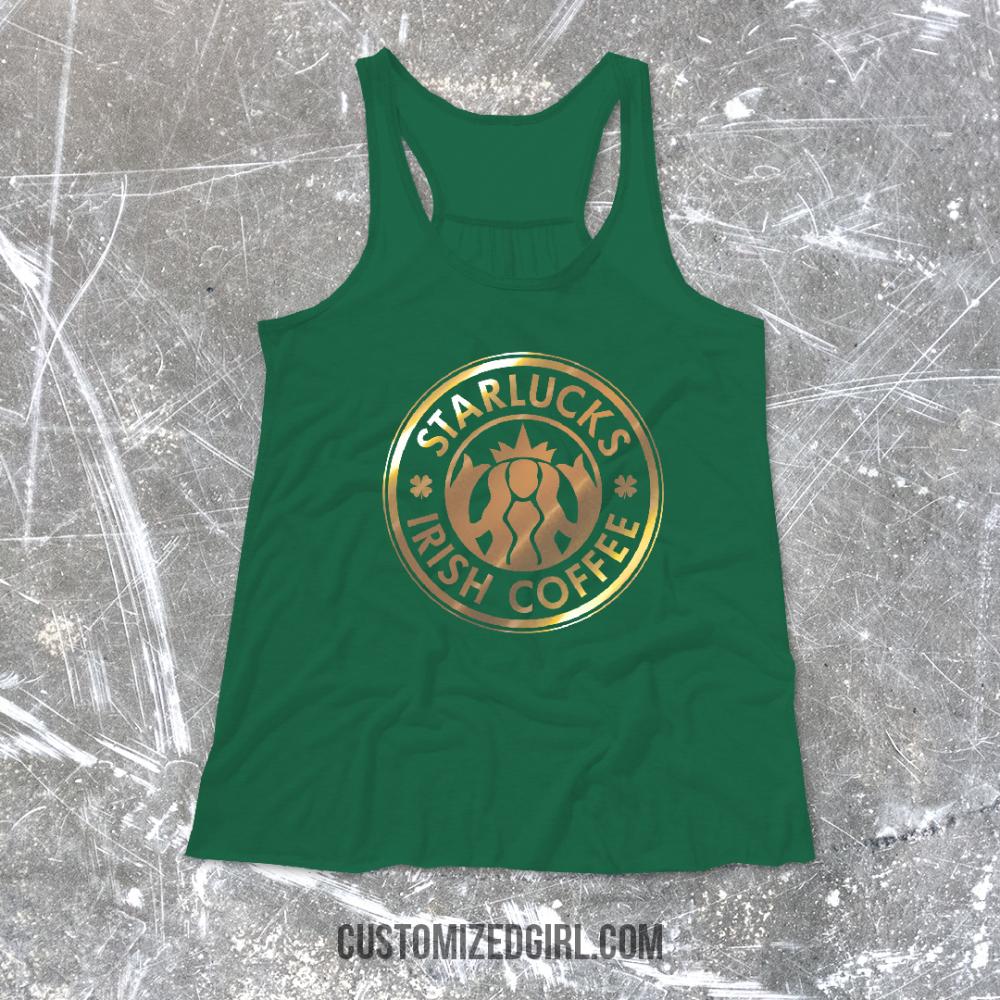 Gold Metallic Funny Irish Coffee
