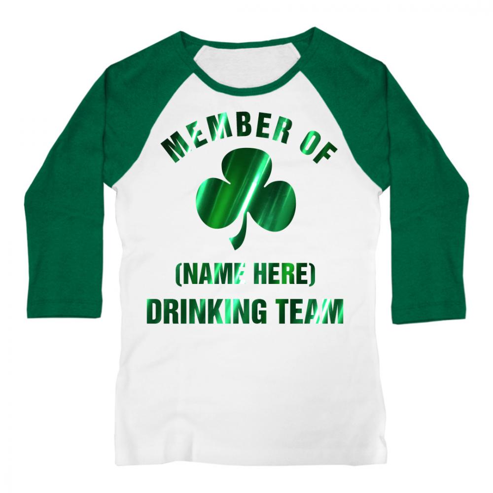 Custom Foil Irish Drinking Team