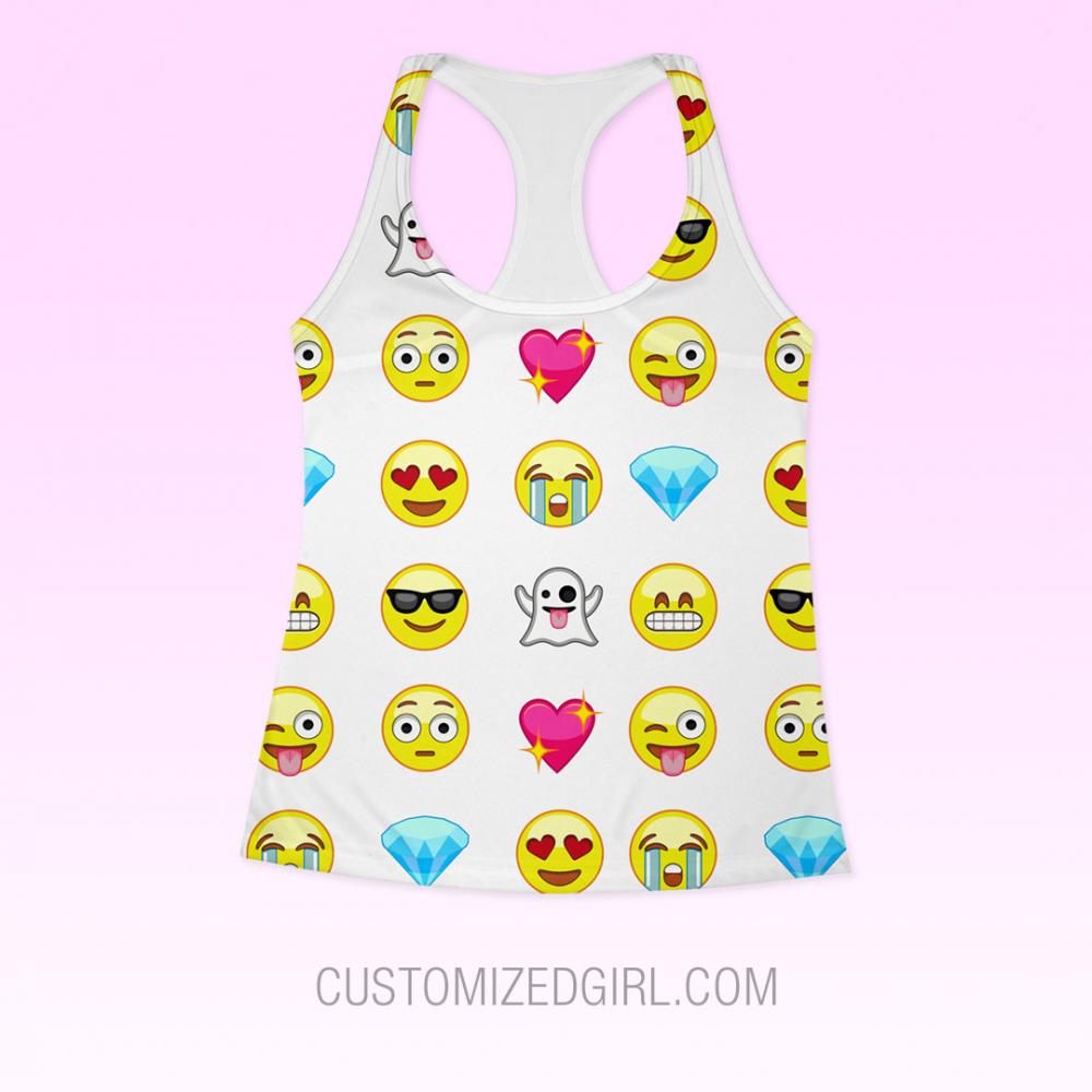 Emoji Workout Tank For Her
