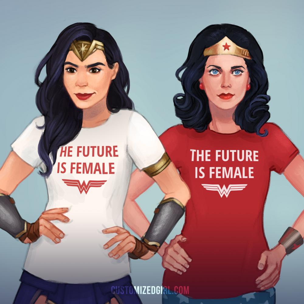 Future is Female Wonder Woman Parody