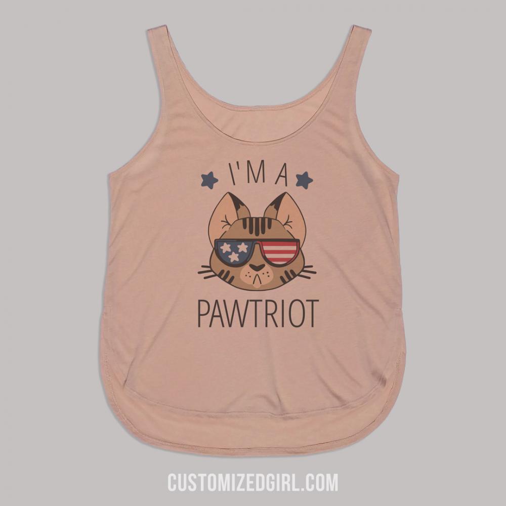 I'm A Pawtriot July 4th Tank