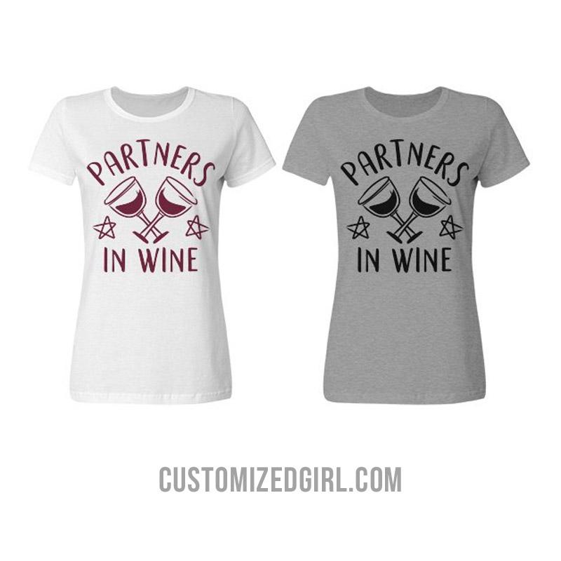 Partners In Wine Funny Best Friends