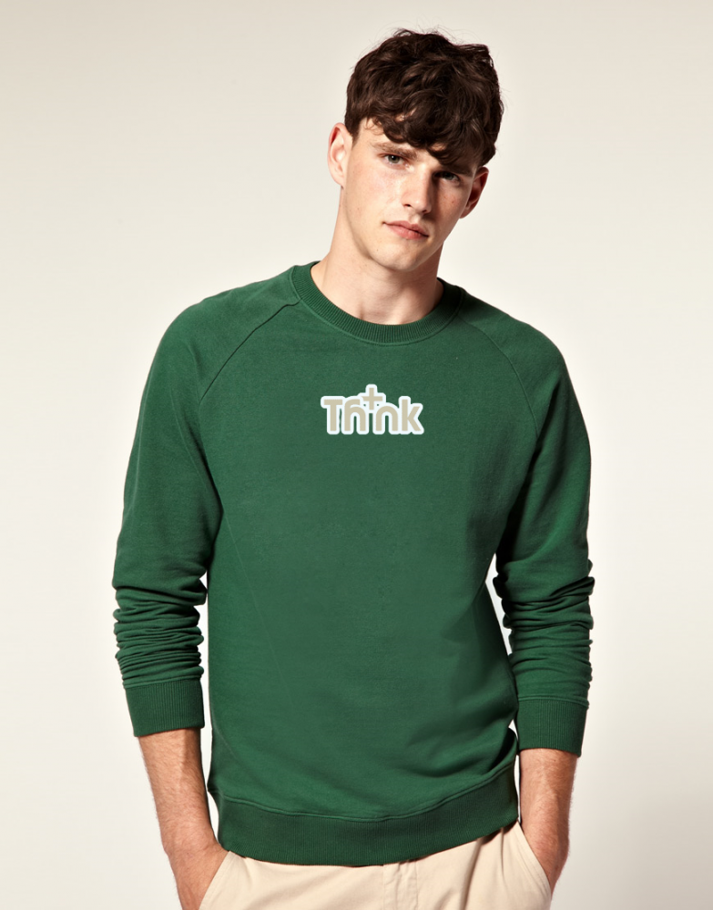 Think Positive Men's Sweatshirt