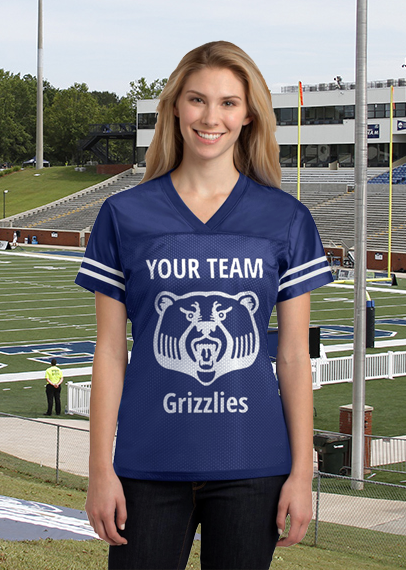 Grizzlies Custom Football Jersey