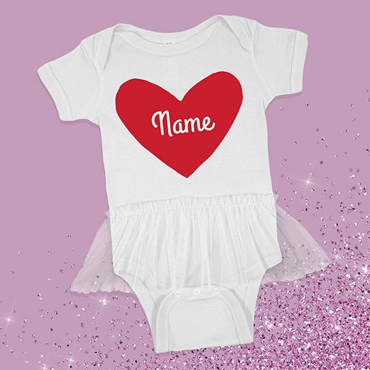 Custom Valentine's Day Outfit Heart