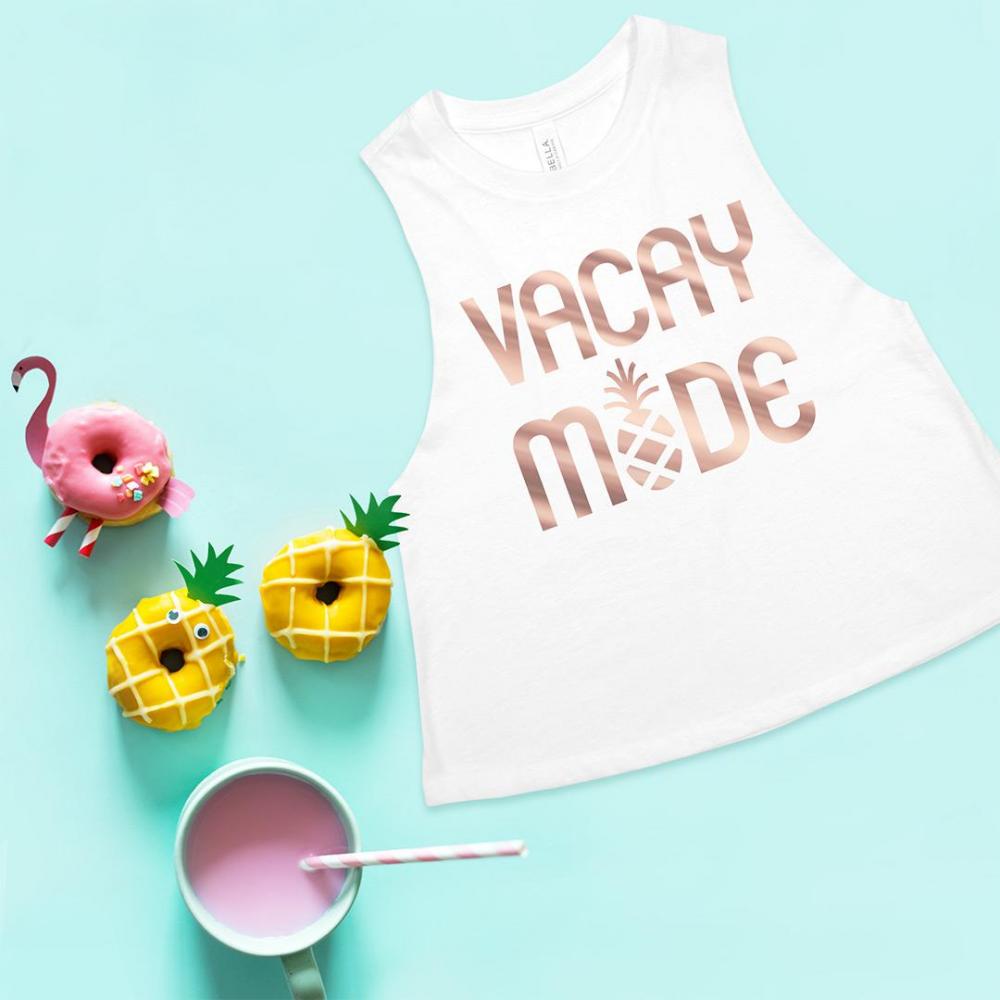 Vacay Mode Rose Gold Metallic
