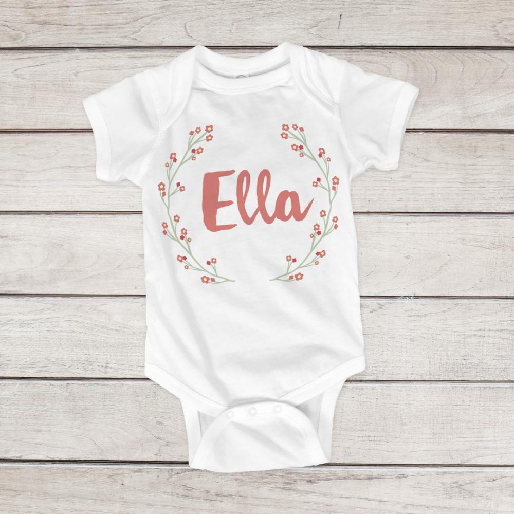 Easter Floral Custom Name Design