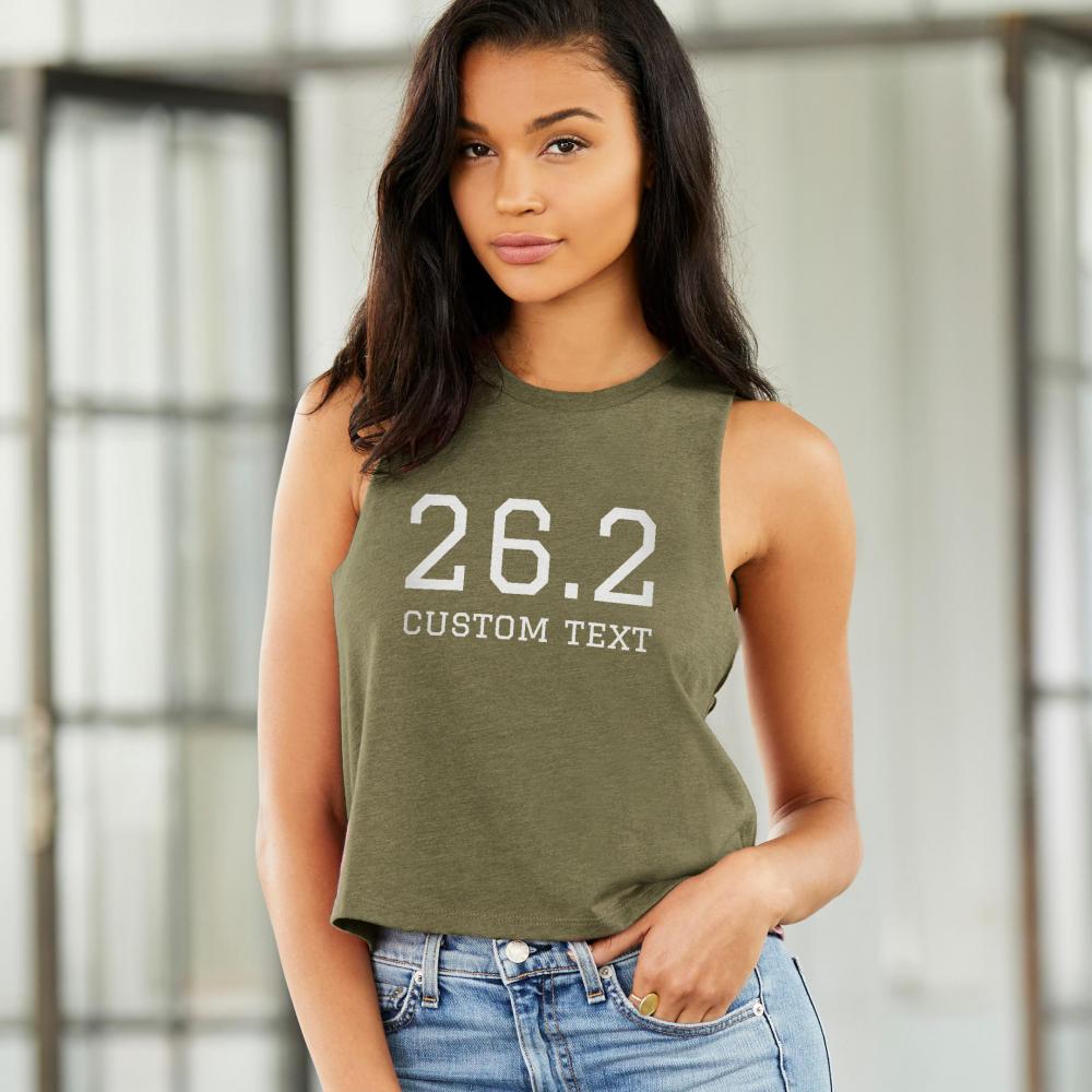 Custom Running Marathon Tank