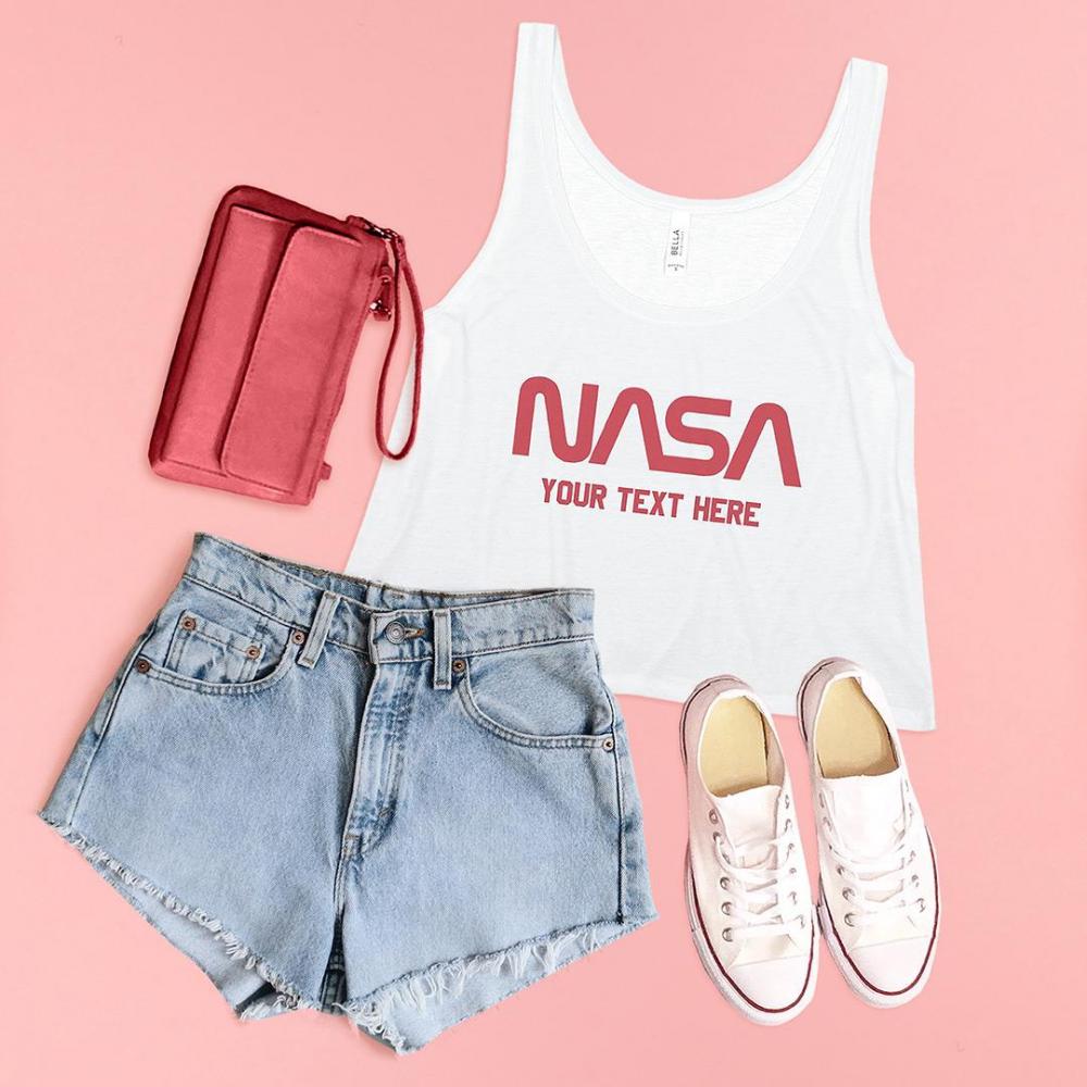 Vintage Custom Nasa Girl