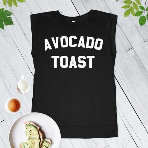 Avocado Toast Muscle Tee